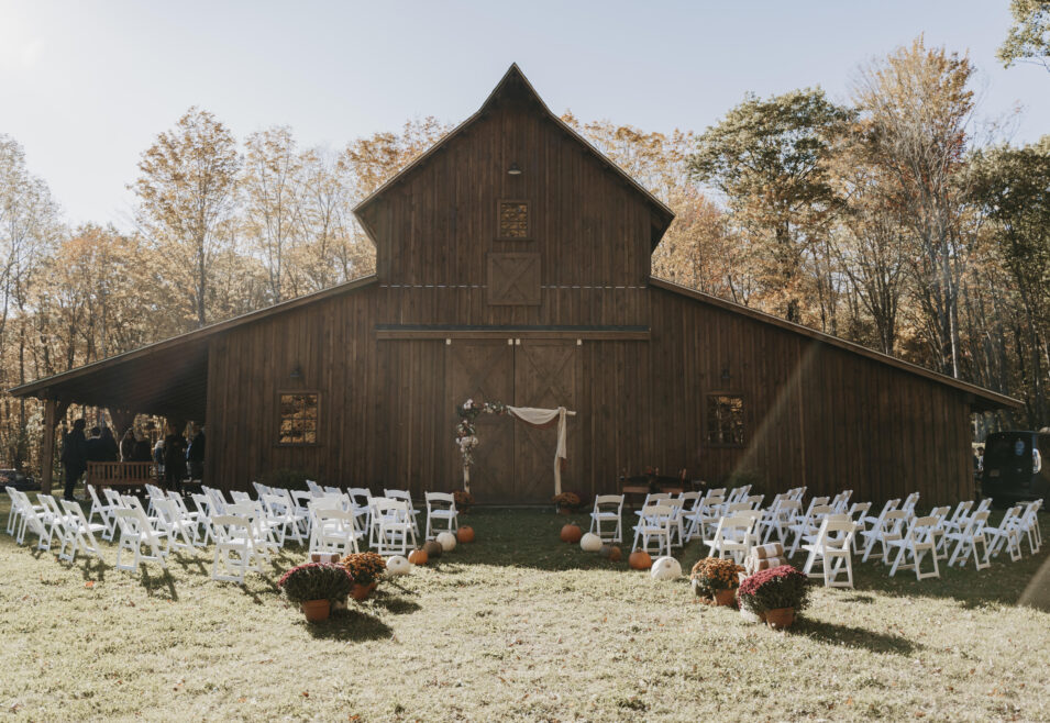 Outdoor dream wedding venue